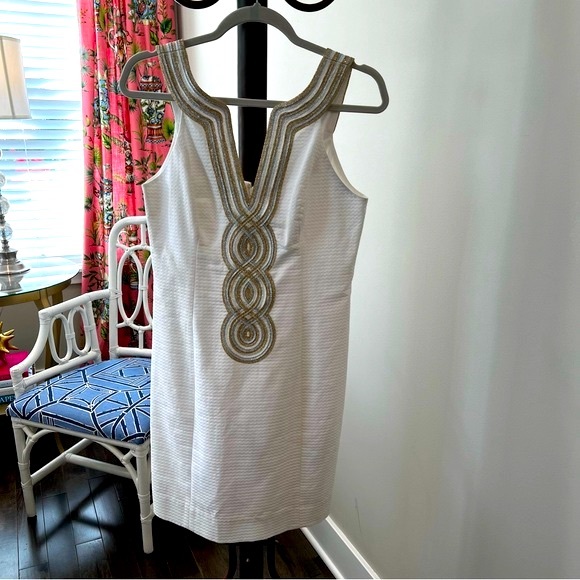 Lilly Pulitzer Sleeveless Dress - WMNS Size 4 - Very Good Used Condition - Picture 2 of 4